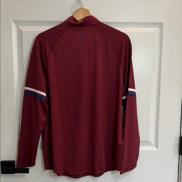 Original Penguin Burgundy Zip-Up Jacket - Picture 3 of 3